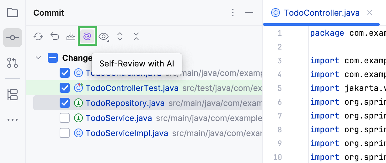 Self-Review with AI Self-Review with AI