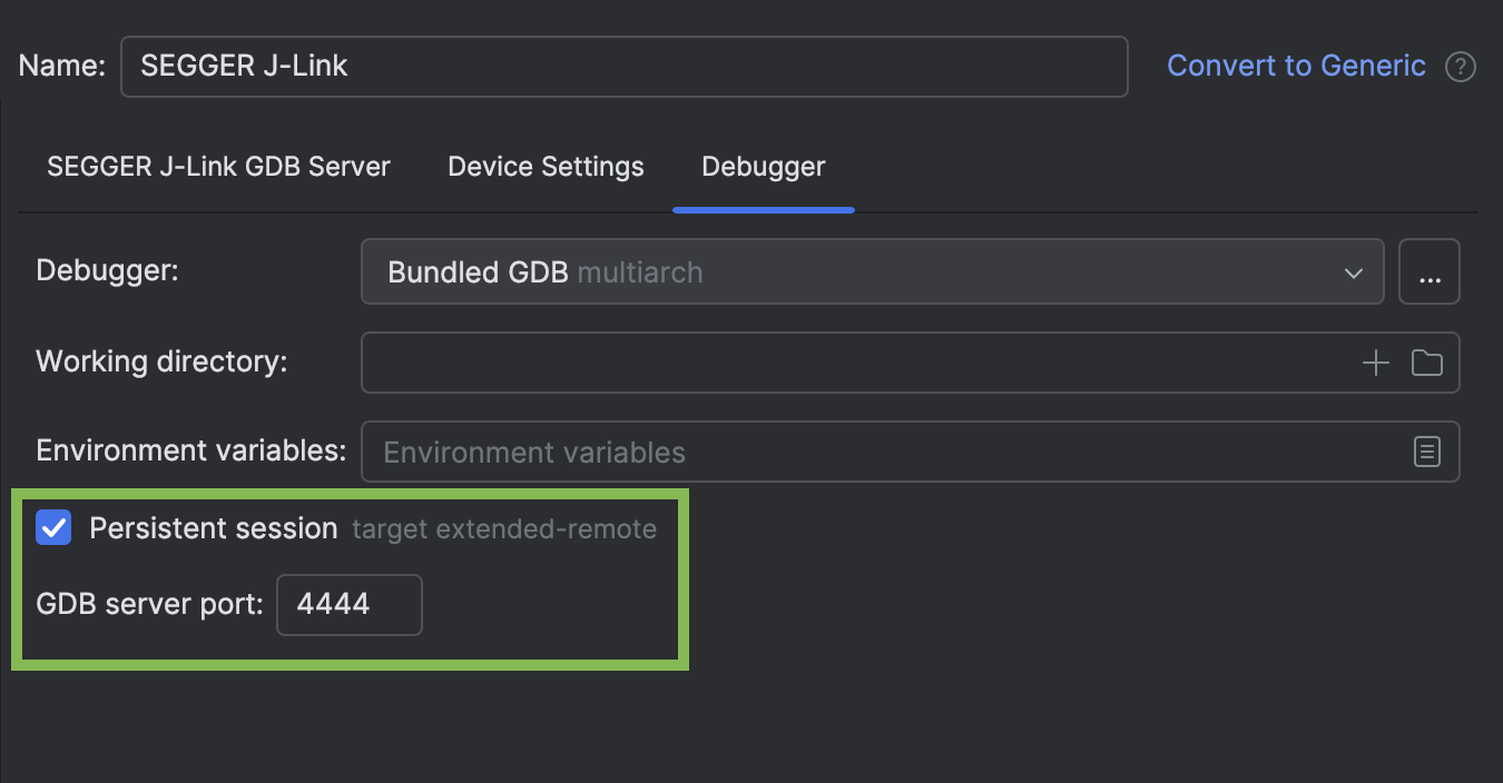 Debug servers | CLion Documentation