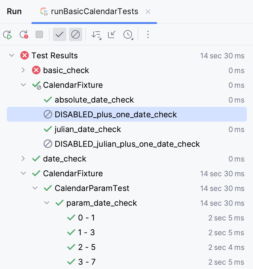 Test runner for Google tests Test runner for Google tests