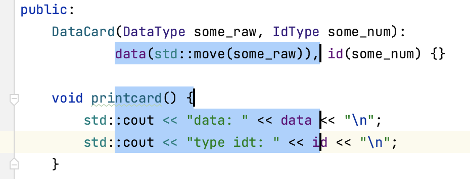 CLion:使用鼠标选择多个矩形文本片段 CLion:使用鼠标选择多个矩形文本片段