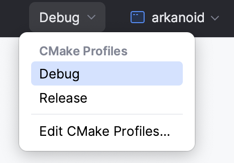 CMake 配置文件切换器