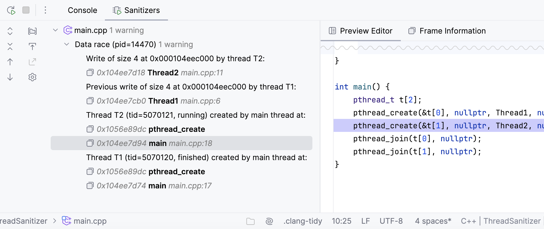 ThreadSanitizer