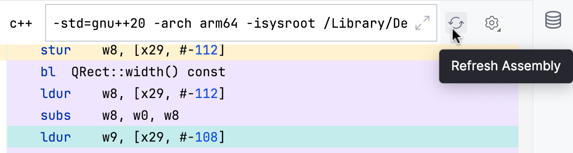Refresh assembly view with modified flags Refresh assembly view with modified flags