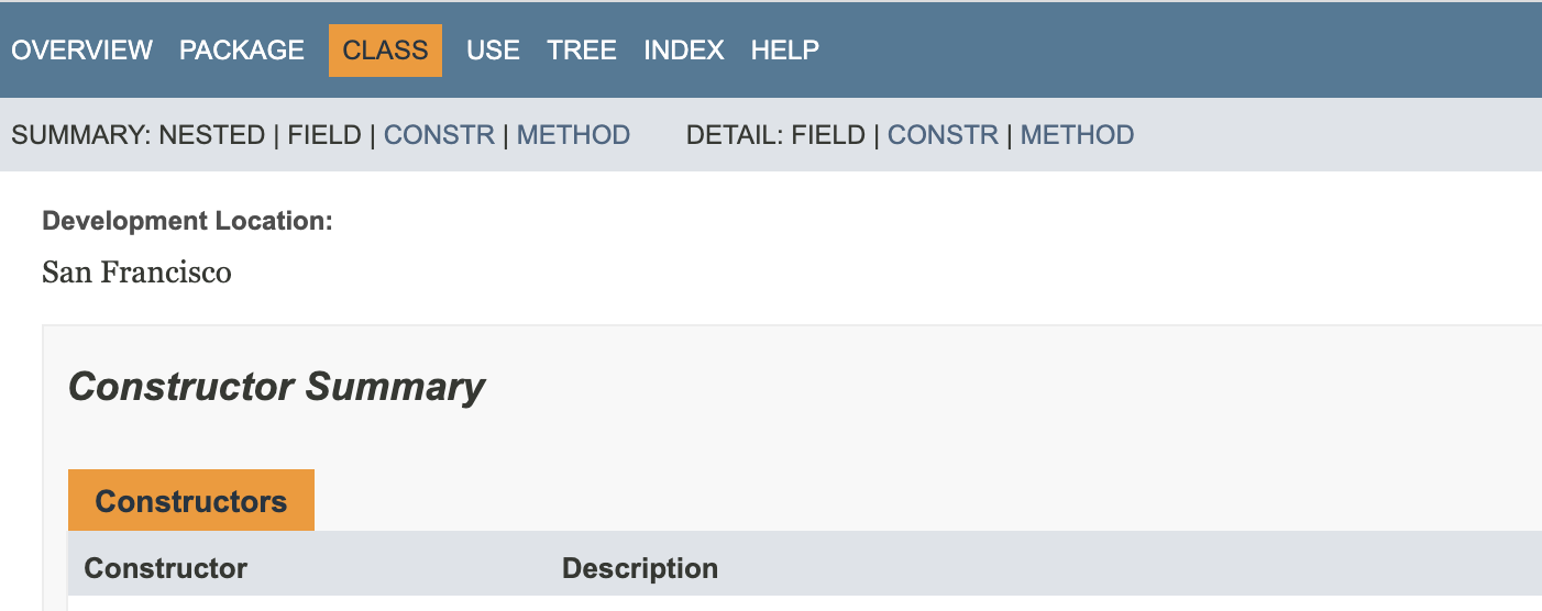 Javadoc reference with custom tags Javadoc reference with custom tags