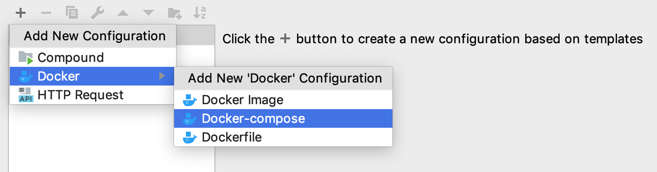 The Docker Compose configuration The Docker Compose configuration