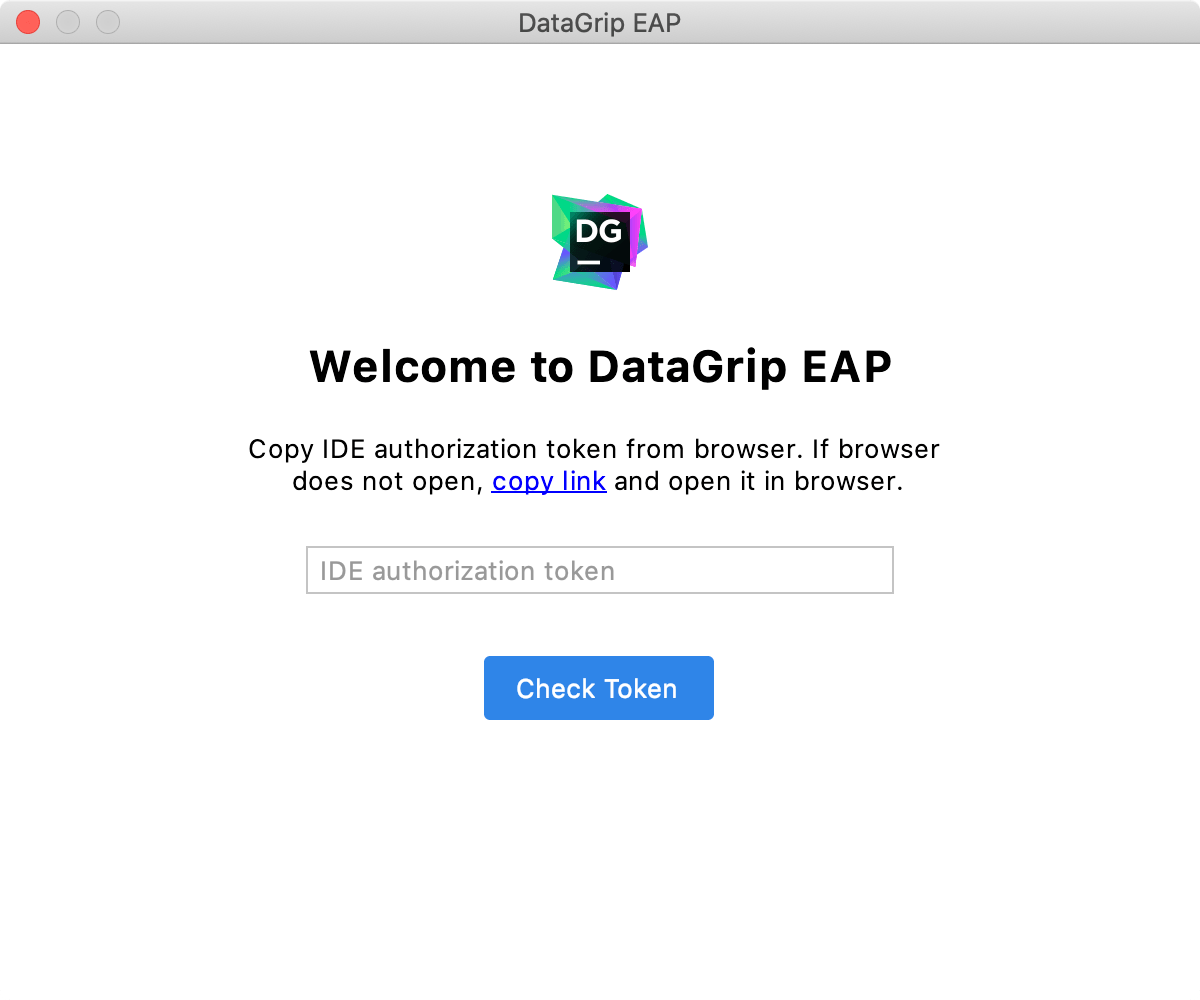 Copy the link to get an authorization token Copy the link to get an authorization token