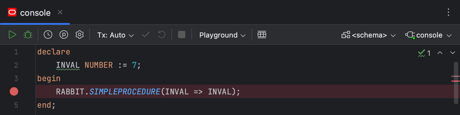 Breakpoints | DataGrip Documentation