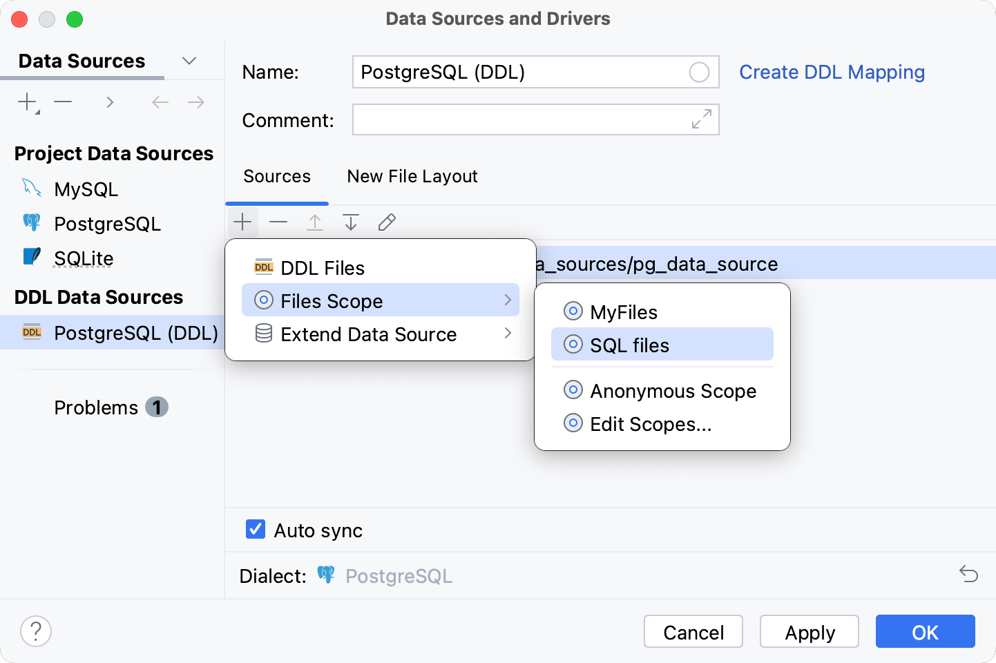 Filter the files and folders using scopes Filter the files and folders using scopes