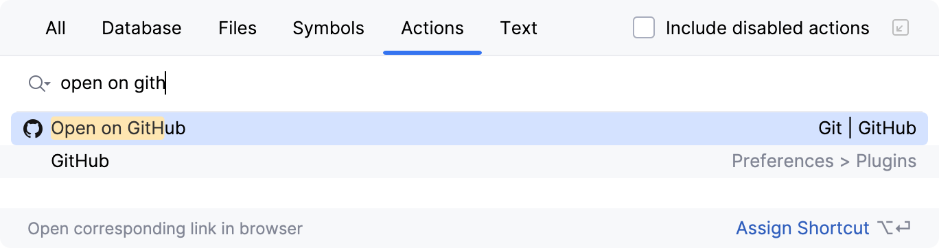 Opening the GitHub version of the file from the popup Opening the GitHub version of the file from the popup