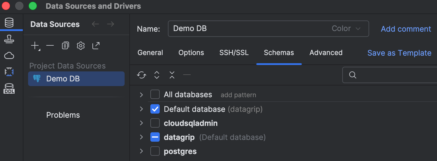 Quick start with database functionality | PyCharm Documentation