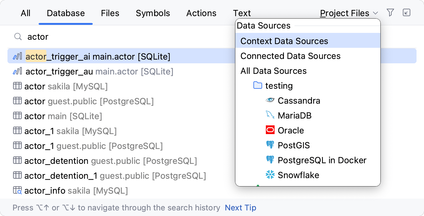 Context Data Sources Context Data Sources