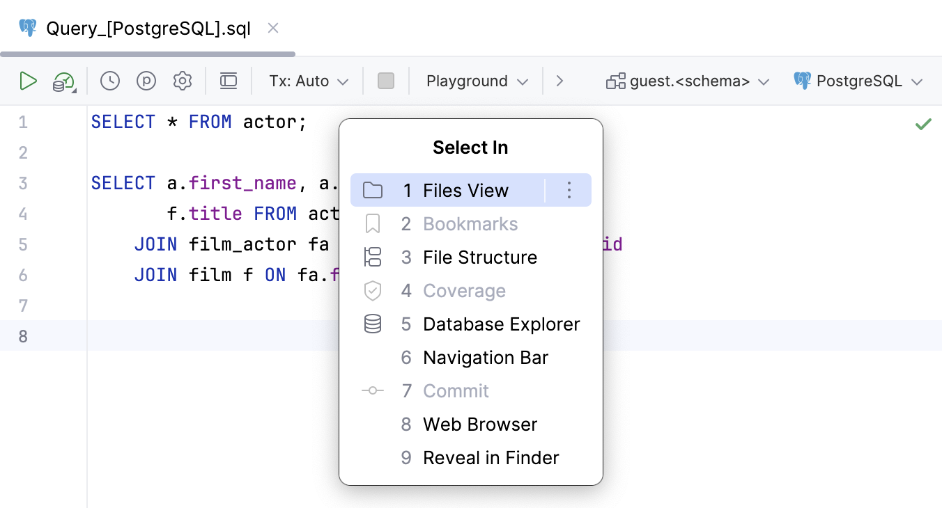 Select In popup Select In popup