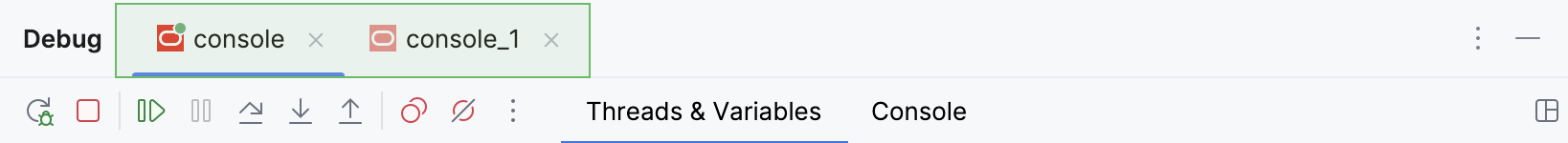 Session tabs Session tabs