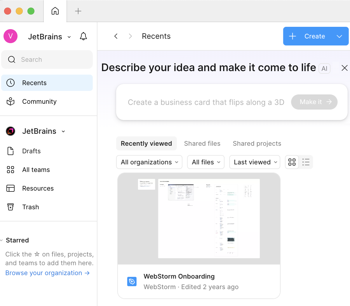 Install Figma Desktop and open your design file