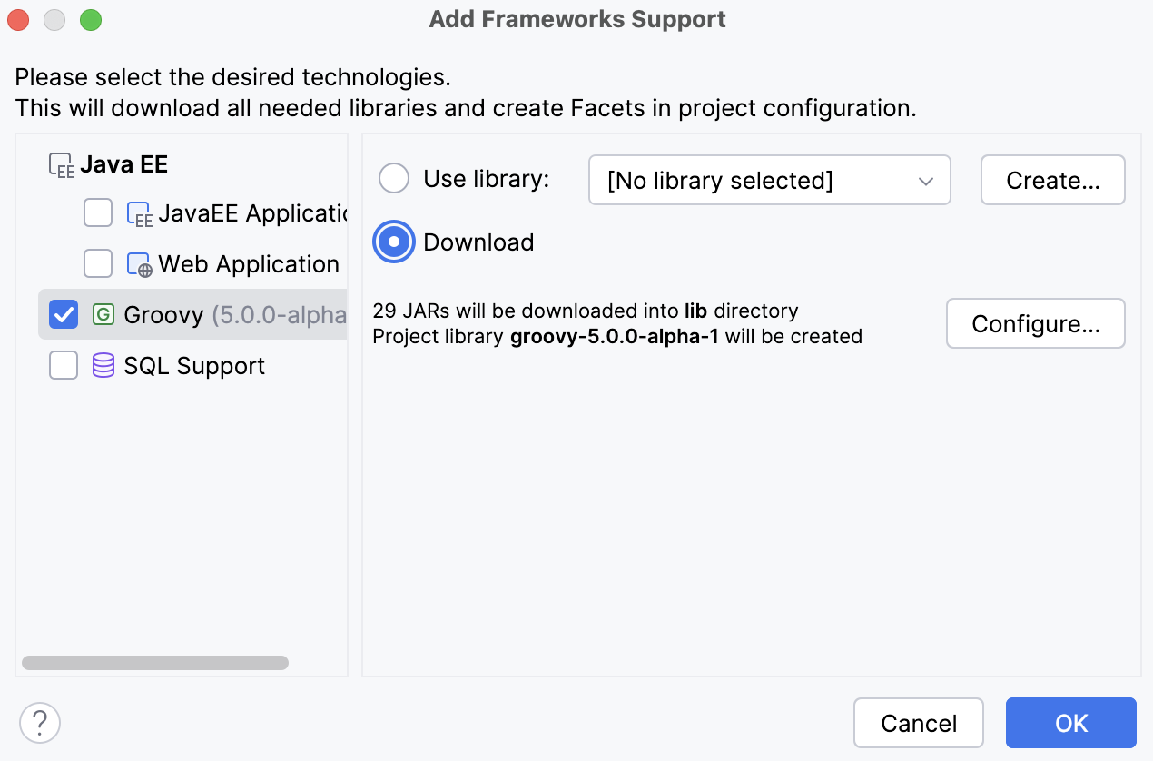 Adding a new facet manually Adding a new facet manually