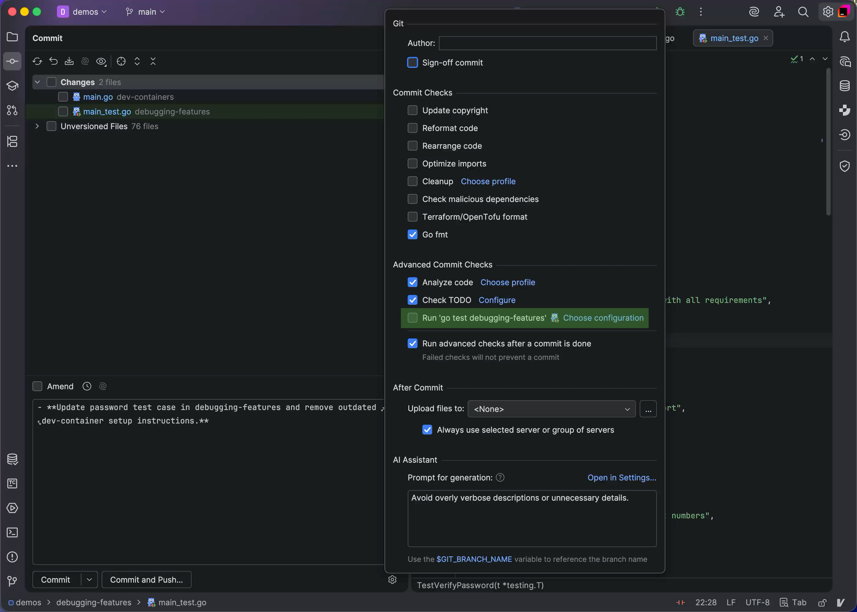 Find vulnerable and malicious dependencies | GoLand Documentation