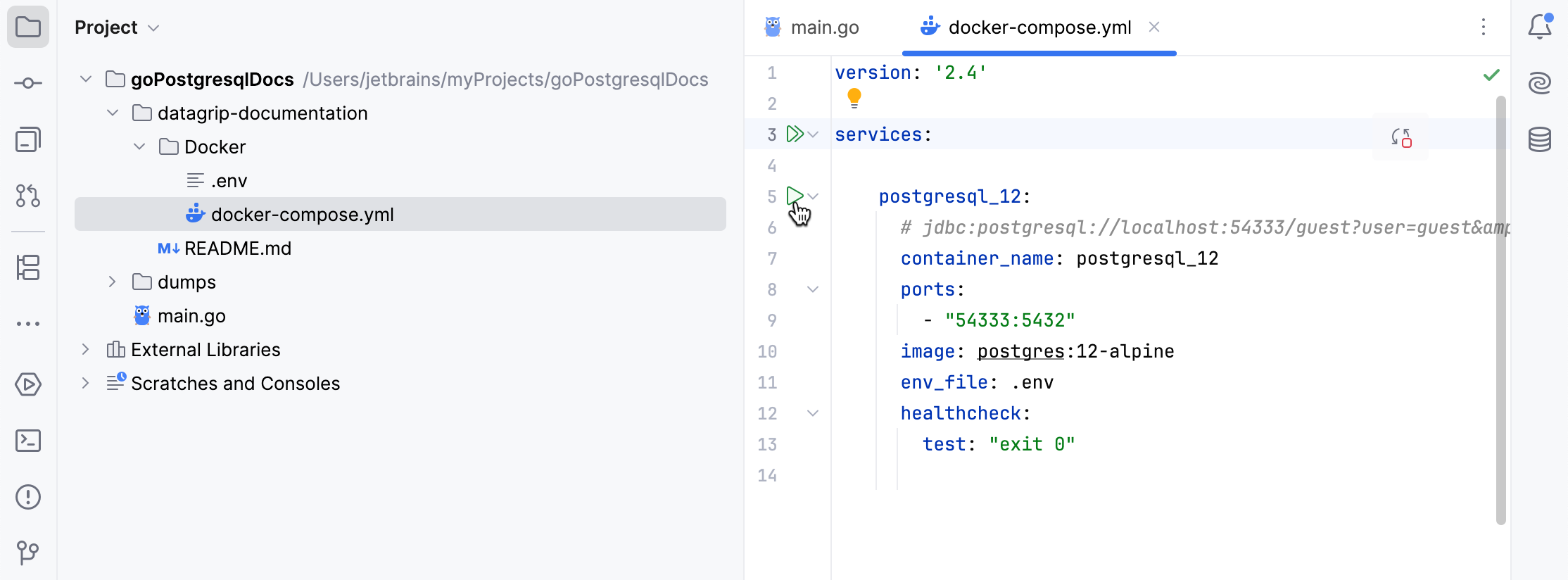 Create the Docker Compose deployment configuration Create the Docker Compose deployment configuration