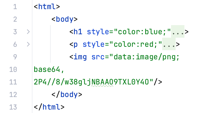 HTML 'style' attribute HTML 'style' attribute