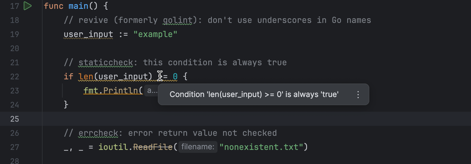 Configuring golangci-lint | GoLand Documentation