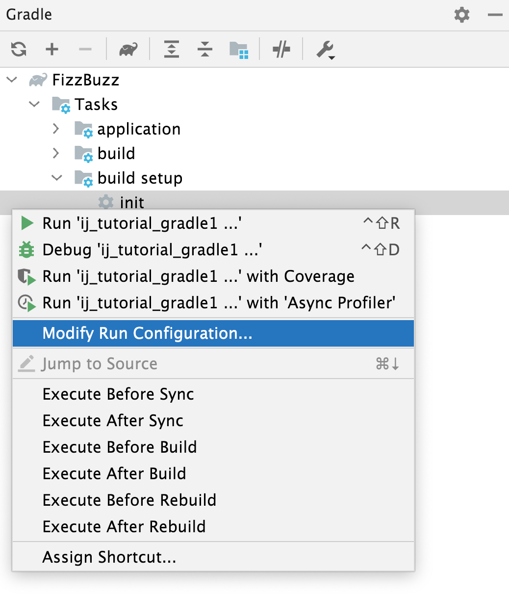 Create the task run configuration Create the task run configuration