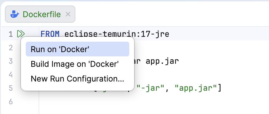 从 Dockerfile 运行 Docker 镜像。 从 Dockerfile 运行 Docker 镜像。