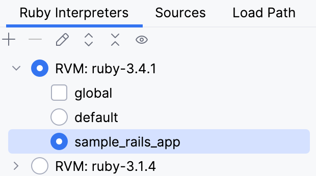 Ruby Interpreters page Ruby Interpreters page