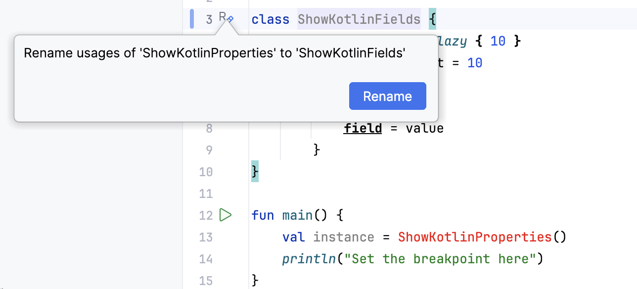 Rename inline Rename inline