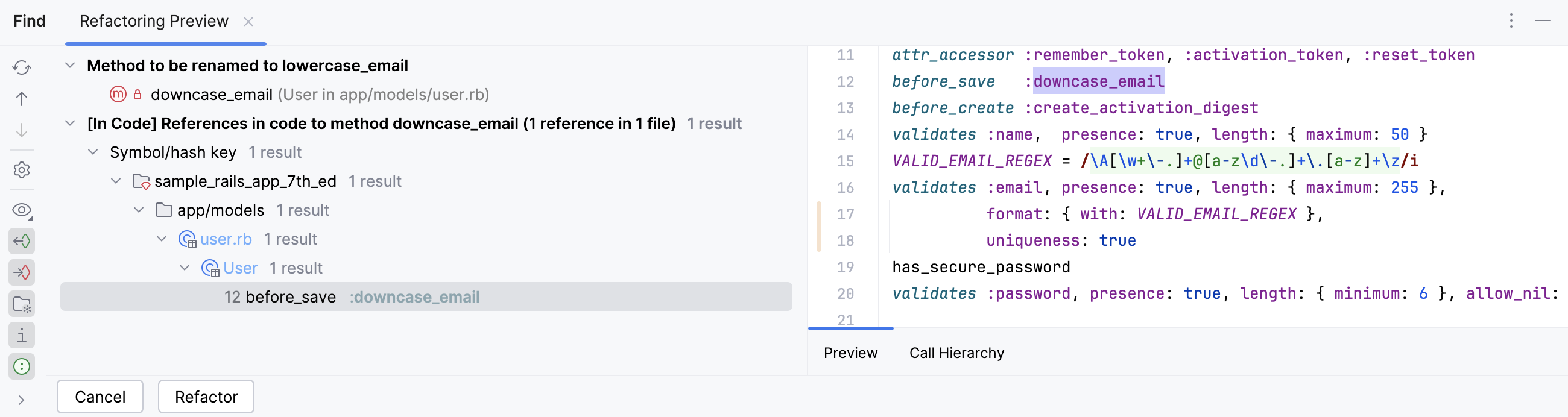 Refactor
