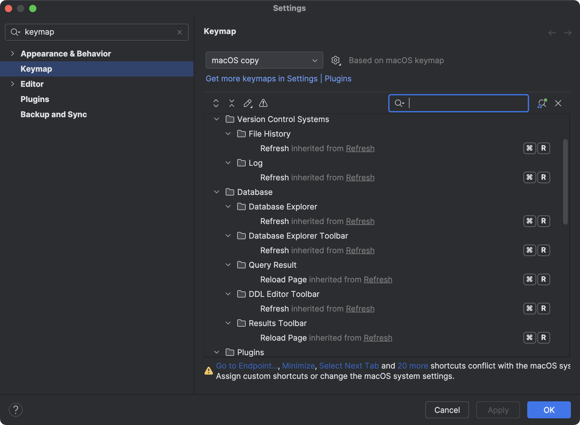Configure keyboard shortcuts | IntelliJ IDEA Documentation