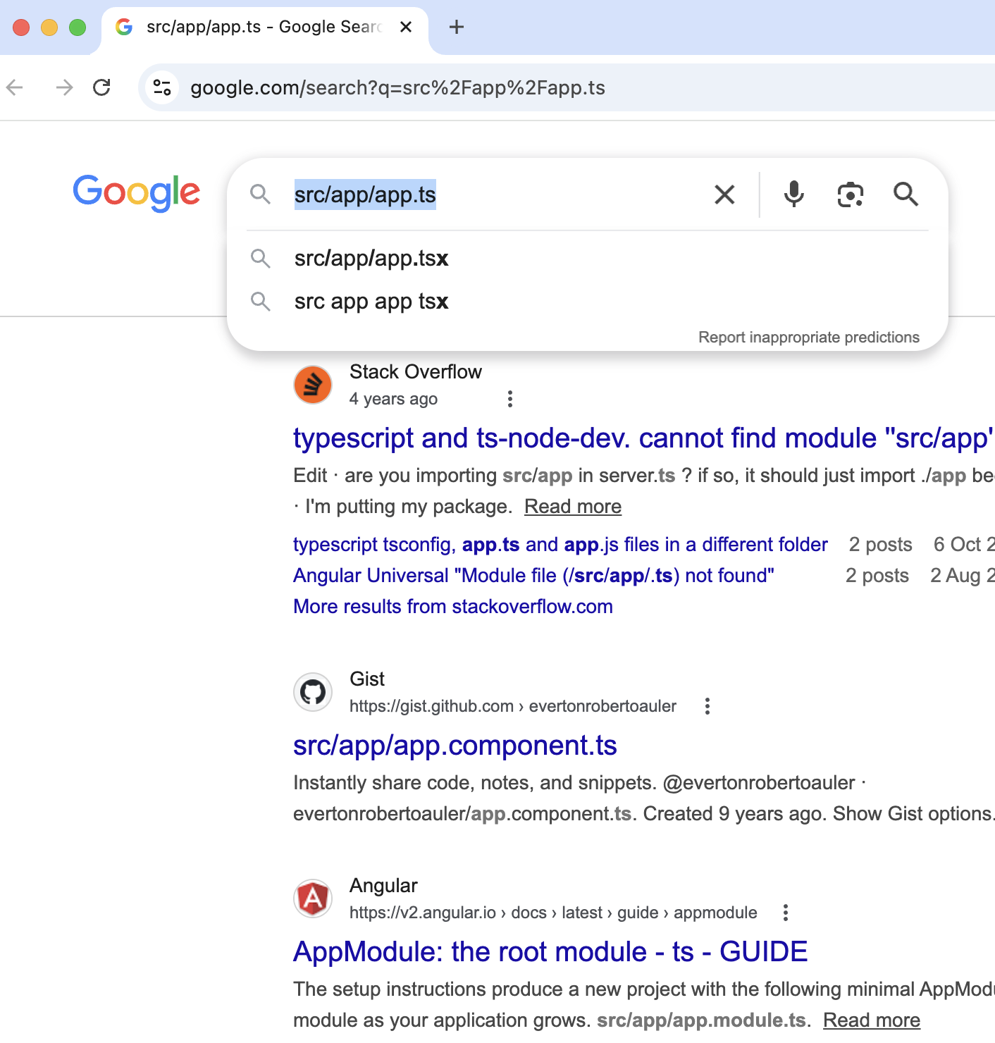 Search with Google