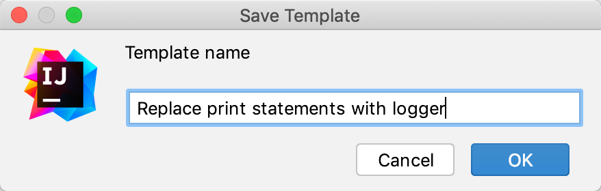 Save replacement template Save replacement template
