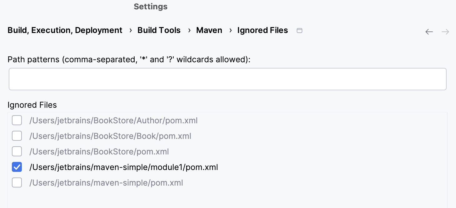 Maven Settings Maven Settings