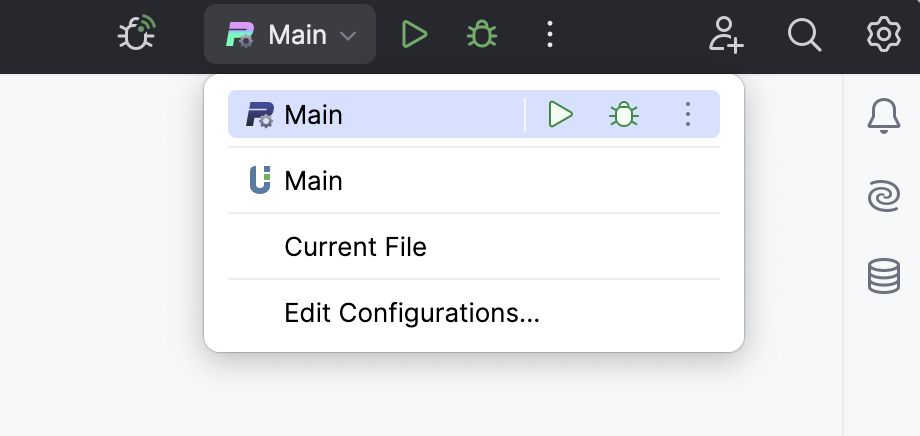 Pest run/debug configurations Pest run/debug configurations