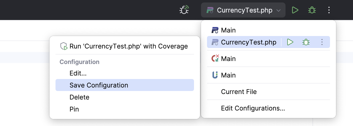 Save automatically generated configuration Save automatically generated configuration