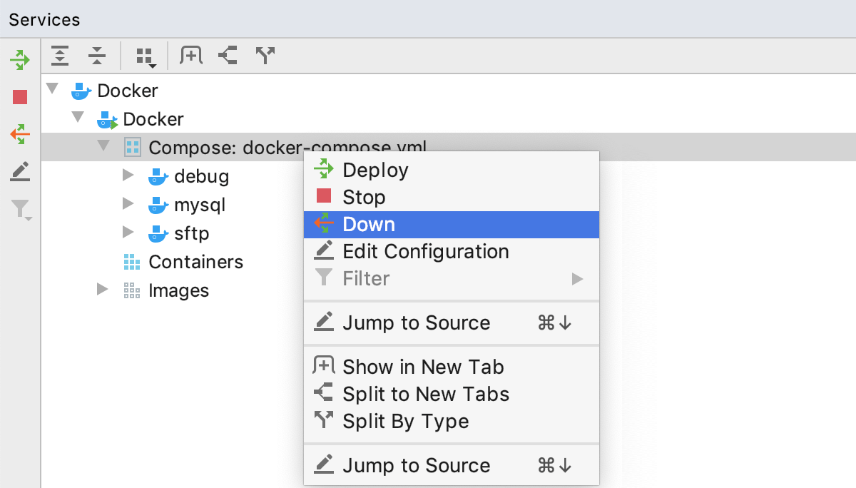 Docker Compose remove application Docker Compose remove application