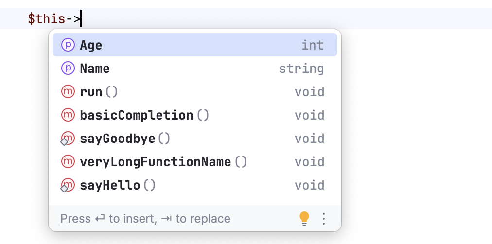 Basic Code Completion Static Methods Basic Code Completion Static Methods