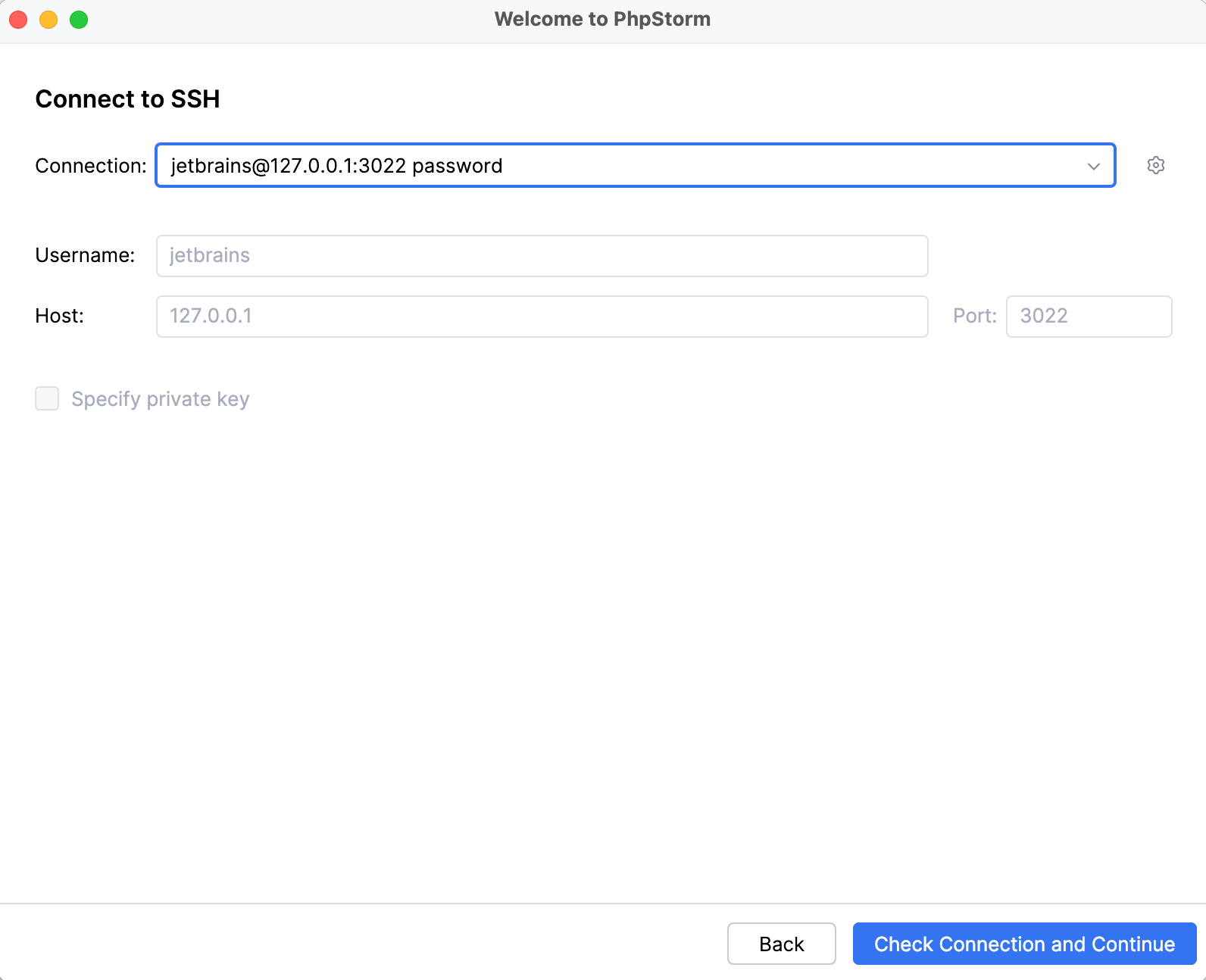 PhpStorm welcome screen PhpStorm welcome screen