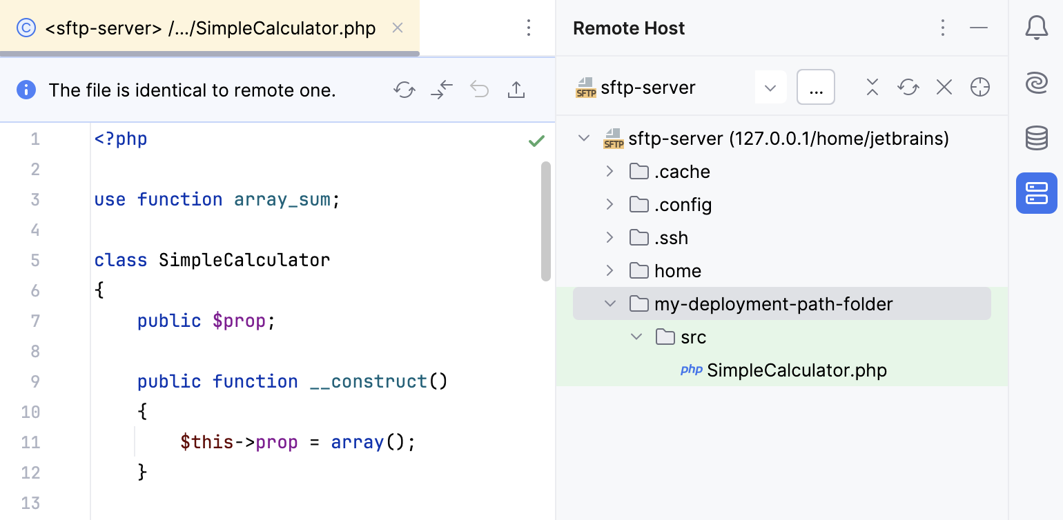 Editing a file on remote host Editing a file on remote host