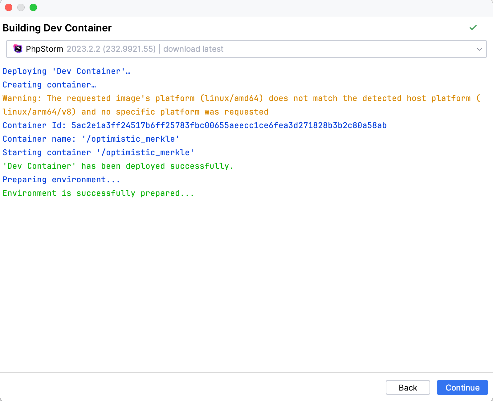 Creating a Dev Container Creating a Dev Container