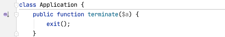 Meta Indicator in the Editor Gutter Meta Indicator in the Editor Gutter
