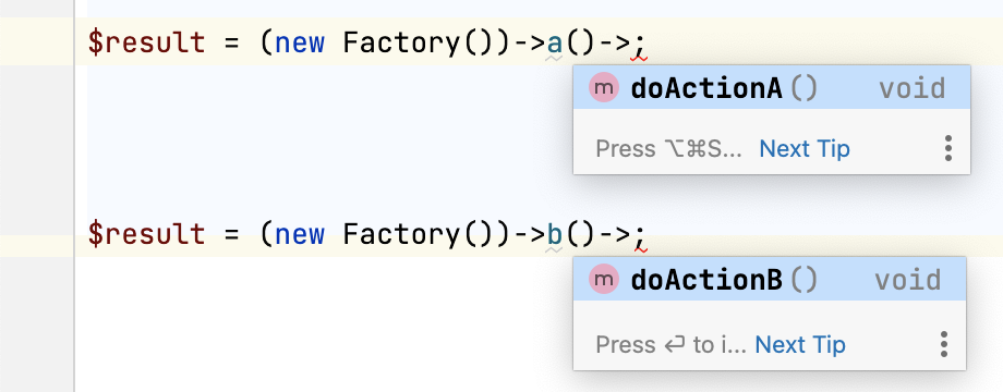Method return type overridden via literal Method return type overridden via literal