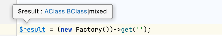 Method return type overridden via literal Method return type overridden via literal