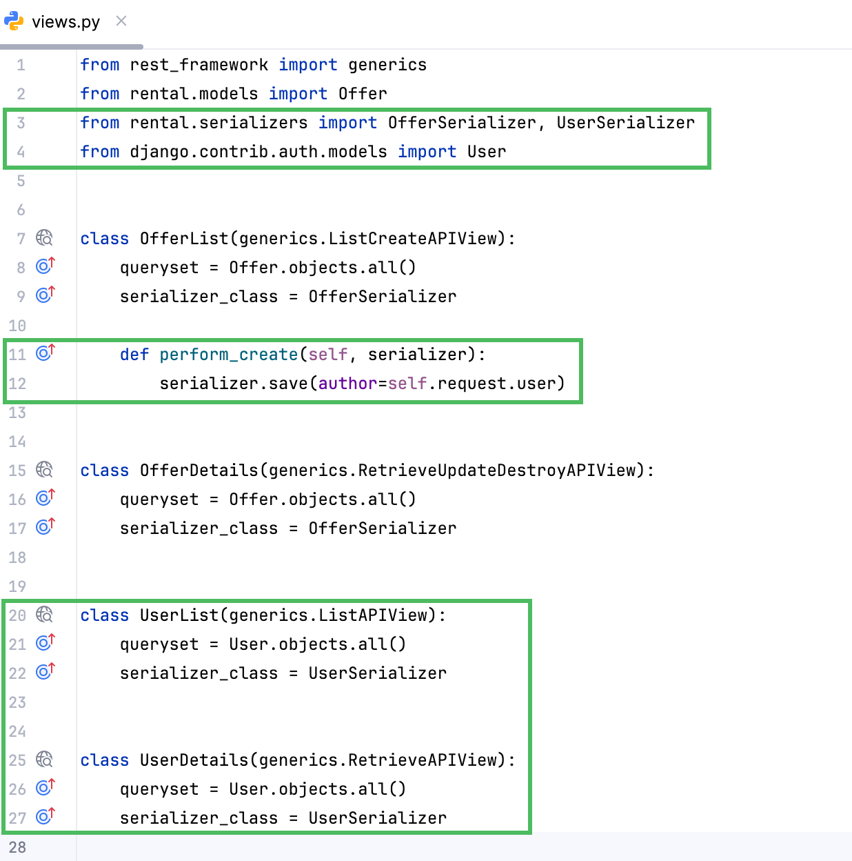 Introducing Users 'views.py' Introducing Users 'views.py'