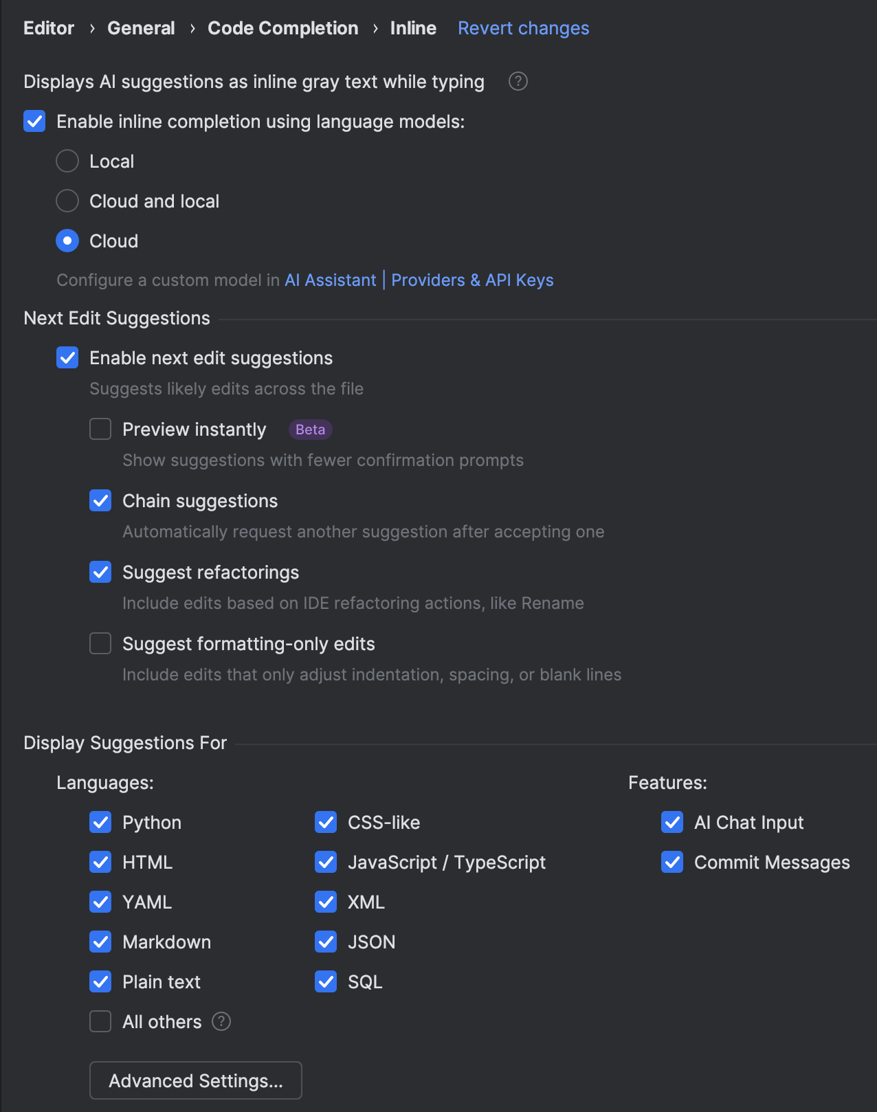 Working with HTML files | PyCharm Documentation