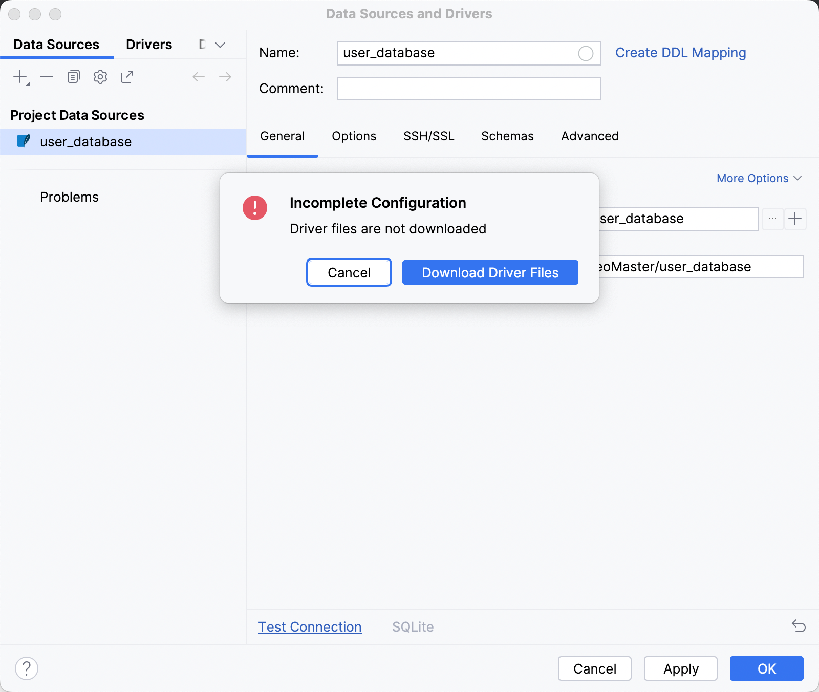 Adding a data source Adding a data source