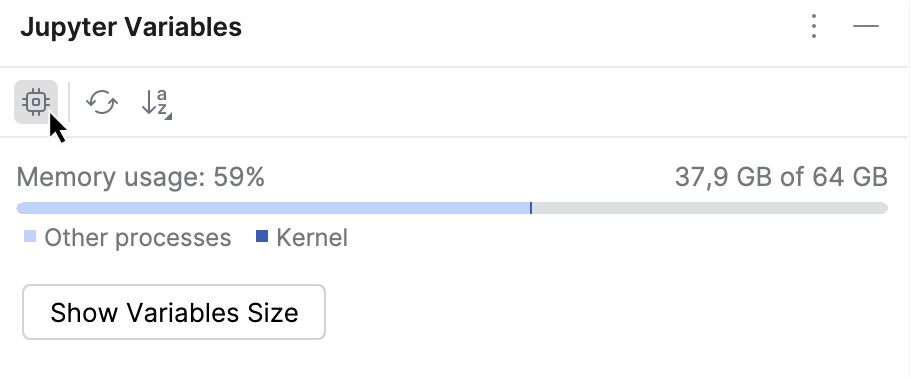 Jupyter Memory Widget Jupyter Memory Widget
