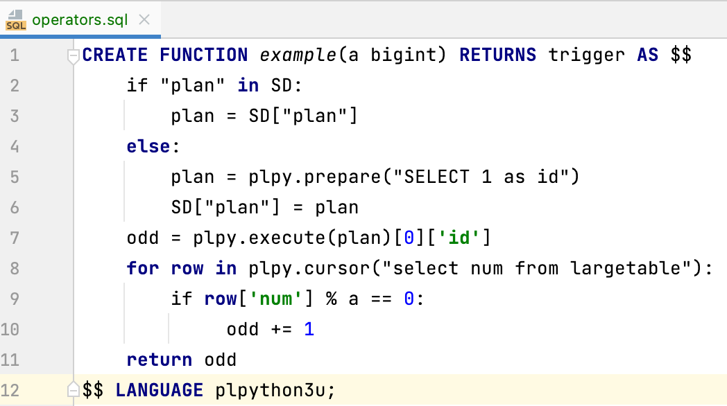PL/Python code injection highlighted PL/Python code injection highlighted