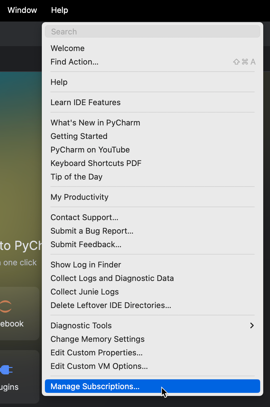 注册 PyCharm | PyCharm 文档