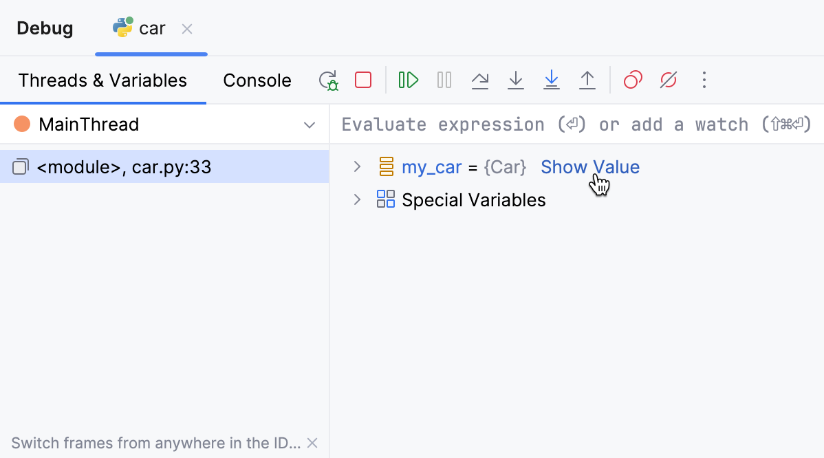 Show Value for On Demand Variables Loading Policy Show Value for On Demand Variables Loading Policy