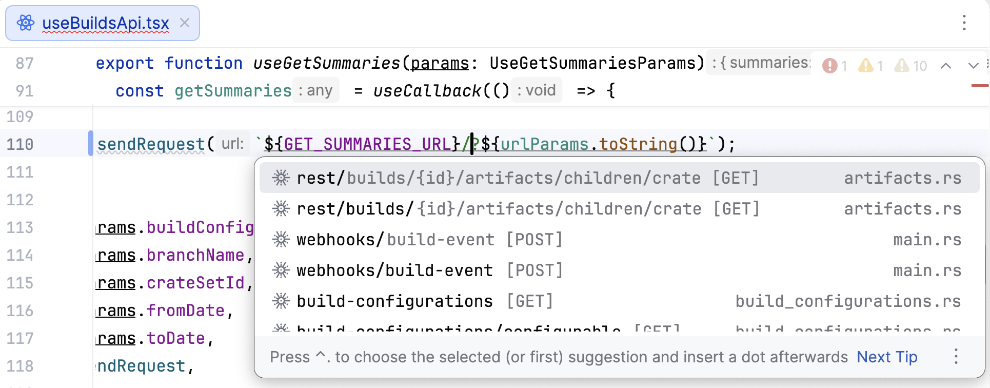 URL completion in non-Rust files